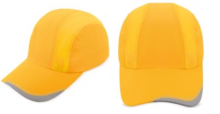 Gorra con bandas refelctantes personalizada